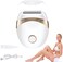 Electric Hair Removal Epilator, Portable Waterproof Painless Electric Hair Shaver,  Bikini Trimmer Wet and Dry Use for Arm Bikini Leg Underarm