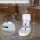 Automatic Dog Cat Feeder and Water Dispenser, 3.8L Large Capacity Dog Water Dispenser Dog Food Dispenser Set for Small, Medium and Large Pets (gray, water dispenser