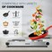 Double Hot Plate - Twin Cooktop, 2500W Power, Adjustable Thermostat, Overheat Protection, Die Cast Iron Hotplates, Stainless Steel Body, Easy Control, Power indicator light