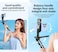 Cell Phone Tripod Selfie Stick,170CM All in One Extendable Cell Phone Tripod with Wireless Remote and 360&deg; Rotation Tripod Stand for iPhone &amp; Andriod/GoPro (67&quot;/170CM)