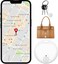 Radiotronics Smart Finder Bluetooth Smart Air Tag Anti Lose Reminder key Finder Works with Android/IOS Tracker AirTag for Keys, Kids, Elderly, Pet, Bags and Wallets (White)
