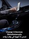 Radiotronics USB C Car Charger, 30W 3-Port Type C Phone Adapter, iPhone 16 Car Charger Fast Charging, PD 3.0 30W/QC 3.0 22.5W, for iPhone, Samsung, iPad, AirPods
