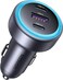 Radiotronics USB C Car Charger, 30W 3-Port Type C Phone Adapter, iPhone 16 Car Charger Fast Charging, PD 3.0 30W/QC 3.0 22.5W, for iPhone, Samsung, iPad, AirPods