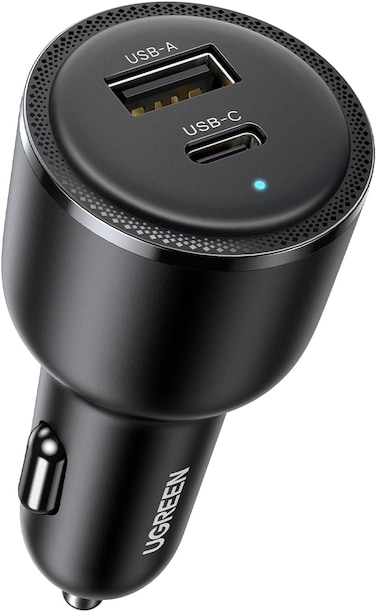 Car Charger 63W for Samsung S25 Ultra, Car Battery Charger Type C Fast Charging, Samsung Super Fast 45W PPS Dual USB Phone Adapter