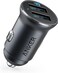 Car Charger, Mini 24W 4.8A Metal Dual USB Car Charger, PowerDrive 2 Alloy Flush Fit Car Adapter with Blue LED, for iPhone 16/15/14/13/12, Samsung, Huawei, Xiaomi, Redmi