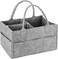 Baby Diaper Caddy Organizer Portable Large Diaper Caddy Tote Car Travel Bag