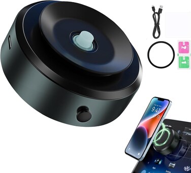 Suction Magnetic Phone Holder for Car - Vacuum Suction Phone Mount for Car. Magnetic Suction Car Phone Holder. Phone Car Mount for iPhone. Cup Phone Holder