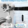 Radiotronics Automatic Soap Dispenser Touchless Auto Hand Sanitizer Wall Mounted Rechargeable Dish Foaming Soap Pump with Infrared Sensor & 3 Gears for Kitchen Bathroom