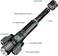 LED Tactical Flashlight 1000 Lumens Electric Torch Rechargeable Waterproof Zoomable 4 Modes for Outdoor, Camping, Biking, Hiking, Emergency