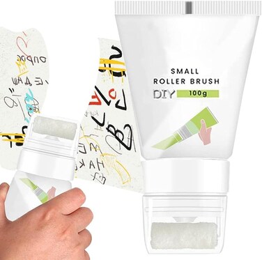 Roller Brush Wall Repair Tool, Wall Repair Paint, Wall Renovation Repair with Latex Paint