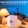 Portable mini Car Fridge - Mini Car Refrigerator with LED, 5L, for skincare fridge mini, fruits and food, 12V Car Charger (pink)