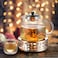 Stainless Steel Teapot Warmer with Tea Light Candle Holder for Tea and Coffee Pots, Teapot Warmer Base For Home Office Tea House