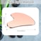 Radiotronics Facial Tools Guasha Tool for Face Metal Gua Sha Tighten Skin Heart Massage Guasha Beauty Tool for Body Eyes Neck Massager with Travel Pouch (Rose Gold)