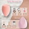 7 PCS Beauty Blender Makeup Sponge Set, Big and Mini Blender Sponges for Liquid, Creams and Powders, Foundation Blending Sponge Cosmetic Puff