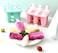 Set of 6 Popsicle Mould Silicone Ice Pop Molds, Frozen Ice Cream Mould Tray for Kids &amp; Adults Reusable Popcical Mold Easy Release Ice Pop Maker
