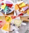 Set of 6 Popsicle Mould Silicone Ice Pop Molds, Frozen Ice Cream Mould Tray for Kids &amp; Adults Reusable Popcical Mold Easy Release Ice Pop Maker