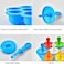 Mini Silicone Popsicle Mold, 7-cavity DIY Ice Pop Mold with Colorful Plastic Sticks, Popsicle Makers for Egg Bites and Ice Cream Mould