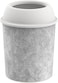 IFHHDB003 Ceramic Round Dust Bins, Detachable Lid, for Waste Disposal, Office and Home Decor, 20&quot; x 26&quot;, Matte Finish