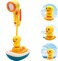 Baby Bath Toy for Toddlers 2-5 Years   Electric Spray Bathtub Toy with Cute Duck Design, 3 Spraying Ducks &amp; 1 Shower Head, Floating Boat Bath Toy for Sensory Development