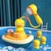 Baby Bath Toy for Toddlers 2-5 Years   Electric Spray Bathtub Toy with Cute Duck Design, 3 Spraying Ducks &amp; 1 Shower Head, Floating Boat Bath Toy for Sensory Development