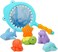 7Pcs Baby Bath Toys, Scoop Net Fish Pool Toys With Spray, Sounds, Color Changing Toddler Bathtub Toys, Soft Baby Pool Accessories