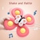 3PCS Suction Cup Spinner Novelty Sensory Toys Bath Toys for Toddlers Kids Birthday Baby Gifts Window Suction Toys (Style 2)