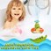 FountainCrocodile Baby Bath Toys for Toddlers 1-3,4 Modes Spray Water Bath Toy for 1-8 Year Old Boys Girls Kids, Sprinkler Light Up Bathtub Toy Bathroom (Multicolor)
