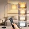 Arc Floor Lamp with Remote Control, 4 Colour Temperature Dimmable Modern Floor Standing Lamp, 70&Prime; Tall Lamps for Living Room, Bedroom or Office