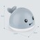 Bath Toy Sprinkler - Bath Toys for Toddlers 1-3 - Light Up Water Whale Bath Toy - Bathtub Toys for Infants 6-12 Months Toddlers Age 2-4 Birthday Gift