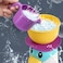 Bathtub Toys for Toddlers Kids 1 2 3 4,Ducky Penguin Waterwheel Bath Toys for Boys Girls Preschool Bath Toy,Bathroom Strong Suckers Water Scoop