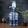 Water Pump - Dolphin Bottles Manual Bottle Pump, Easy Drinking Portable Hand Press Dispenser White &amp; Blue