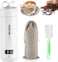 Portable Electric Kettle for Travel, 500ML Water Boiler Tea Kettle with 4 Variable Presets, 316 Stainless Steel, Auto Shut Off &amp; Boil Dry Protection, for Coffee Milk Tea