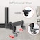 TV Stand with Laptop Shelf, Mobile TV Stand with Wheels for 32-70 Inch TVs, Height Adjustable Mobile TV Cart up to 130lbs, Portable TV Stand for Outdoor, Home, Office