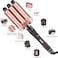 Curling Wand Set, 5-IN-1 Hair Curler Iron, Professional Curling Wand Set, with Heat Protective Glove &amp; 2 Clips (D)