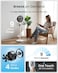 Air Flow 43&quot; Standing Fan with Smart App, Quiet 29dB Silent Fan, Electric Pedestal Fan with Remote, Adjustable Height Fans for Bedroom &amp; Home