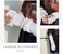 Cashmere Blended Arm Warmer Winter Fingerless Gloves Knit Mitten Gloves Wrist Warmer with Thumb Hole for Women