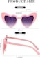 15 Pairs Heart Sunglasses Bachelorette Sunglasses Heart Shaped Sunglasses Bachelorette Party Supplies for Women