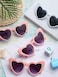 15 Pairs Heart Sunglasses Bachelorette Sunglasses Heart Shaped Sunglasses Bachelorette Party Supplies for Women