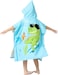 Radiotronics Soft Microfiber Swim Cover-ups for 3 to 10 Years Old Kids Hooded Bath Beach Poncho Towels (Dinosaur 2, Fits 3-10 Years)
