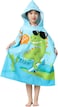 Radiotronics Soft Microfiber Swim Cover-ups for 3 to 10 Years Old Kids Hooded Bath Beach Poncho Towels (Dinosaur 2, Fits 3-10 Years)