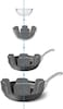Radiotronics Pot and Pan Protectors, Set of 12 and 3 Different Size, Pot Dividers Pads/Stacking Pan Protectors/Pan Separators Pads for Protecting and Separating Pots and Pans