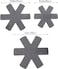 Radiotronics Pot and Pan Protectors, Set of 12 and 3 Different Size, Pot Dividers Pads/Stacking Pan Protectors/Pan Separators Pads for Protecting and Separating Pots and Pans