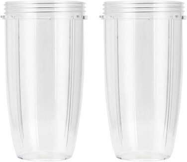 Replacement Cup for Nutribullet Replacement Parts 32oz for Nutri Bullet 600W and 900W, Pack of 2