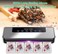 Vacuum Sealer, 5-in-1 Food Sealer Machine with 65KPA Powerful Suction, Dry and Moise Food Fresh Sealing Machine with 10 Vacuum Bags for Meat,Vegetables, Millet (Black)