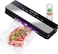 Vacuum Sealer, 5-in-1 Food Sealer Machine with 65KPA Powerful Suction, Dry and Moise Food Fresh Sealing Machine with 10 Vacuum Bags for Meat,Vegetables, Millet (Black)