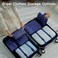 Travel Packing Bags,7PCS Packing Cubes for Suitcase with Waterproof,Multifunctional Luggage Organizer for Travel Accessories Storage Bags(Blue)