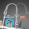 Kitchen Faucet with 60CM Pull Down Sprayer,Stainless Steel Kitchen Sink for Kitchen Single Lever,High Arc 360&deg;Swivel Kitchen Sink Faucet with 3 Spray Modes for Home,Office,Hotel(Gun Gray)