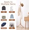 Wooden Coat Rack Stand,Uoexziyi Freestanding Coat Rack with 8 Hooks,175CM 69Inch Wood Tree Coat Rack Standing with 3 Adjustable Size for Bedroom,Hallway,Office(Natural)