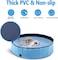 Foldable Puppy Pool - Portable Dog Swimming Pool for Indoor &amp; Outdoor Use (40x12in)