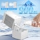 Portable Air Conditioners, 900ml Cooling Fan Evaporative Air Cooler Small Portable AC with 3 Speeds, 2 Mist, 7 Colors LED Light &amp; 2/4H Timer